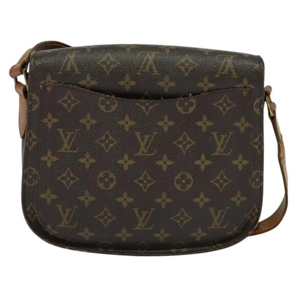 LOUIS VUITTON Monogram Monogram Saint Cloud GM Shoulder Bag M51242 Auth 129315 - Picture 2 of 16
